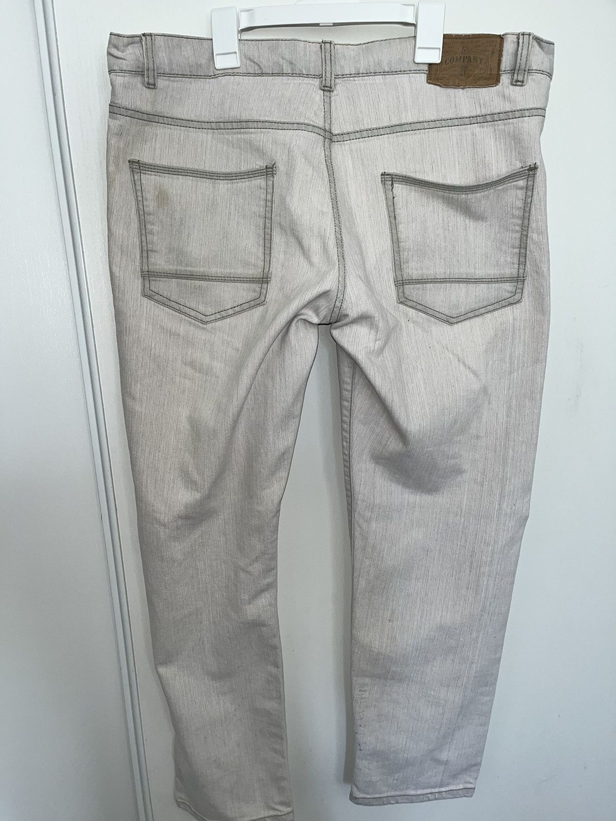 Company 81 × Levi's × Vintage White Straight Leg Jeans Size US 34 / EU 50 - 4 Thumbnail