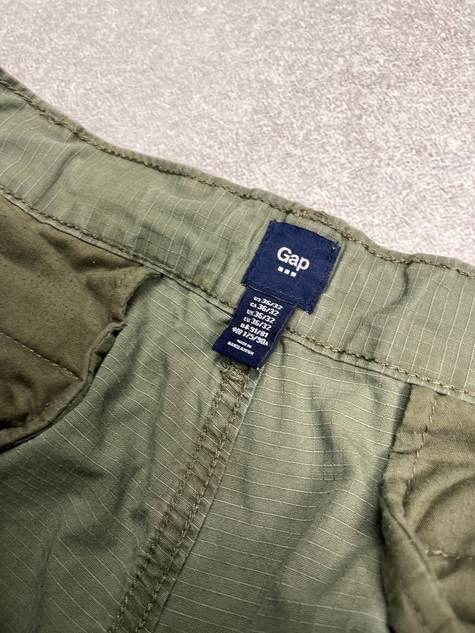 Gap × Vintage VINTAGE 90’s GAP BAGGY FLARED JAPANESE STYLE CARGO PANTS 36 Size US 36 / EU 52 - 8 Thumbnail