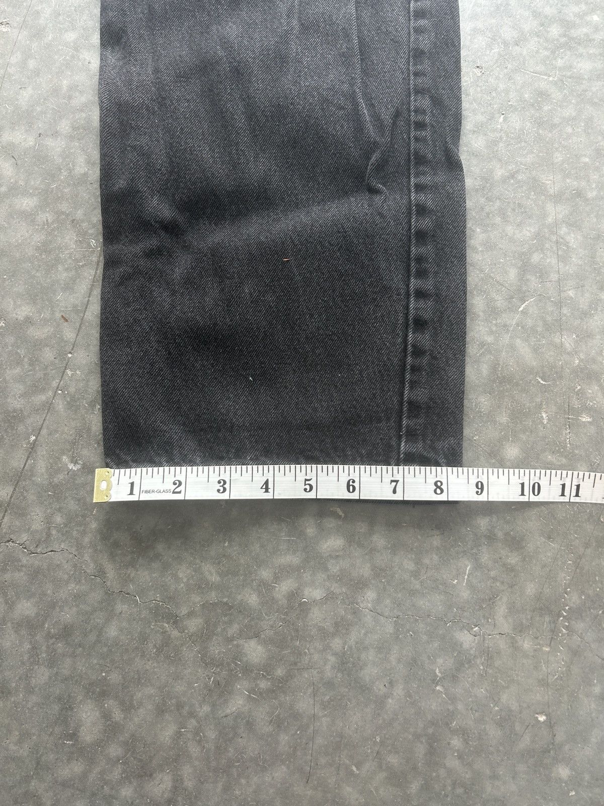 Levi's × Vintage Vintage Y2K Levi’s 550 Faded Black Denim Jeans 36x32 Size US 36 / EU 52 - 9 Thumbnail