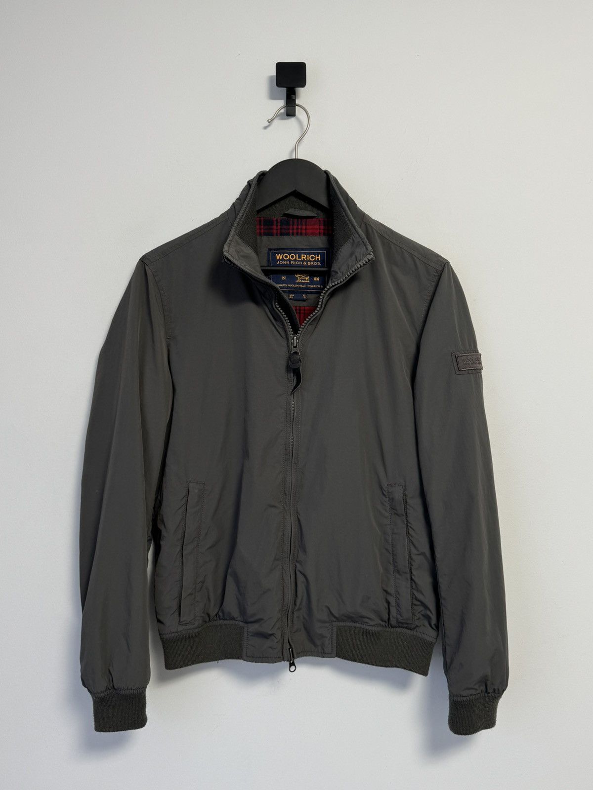 Woolrich Jacket Bomber Men’s Gray