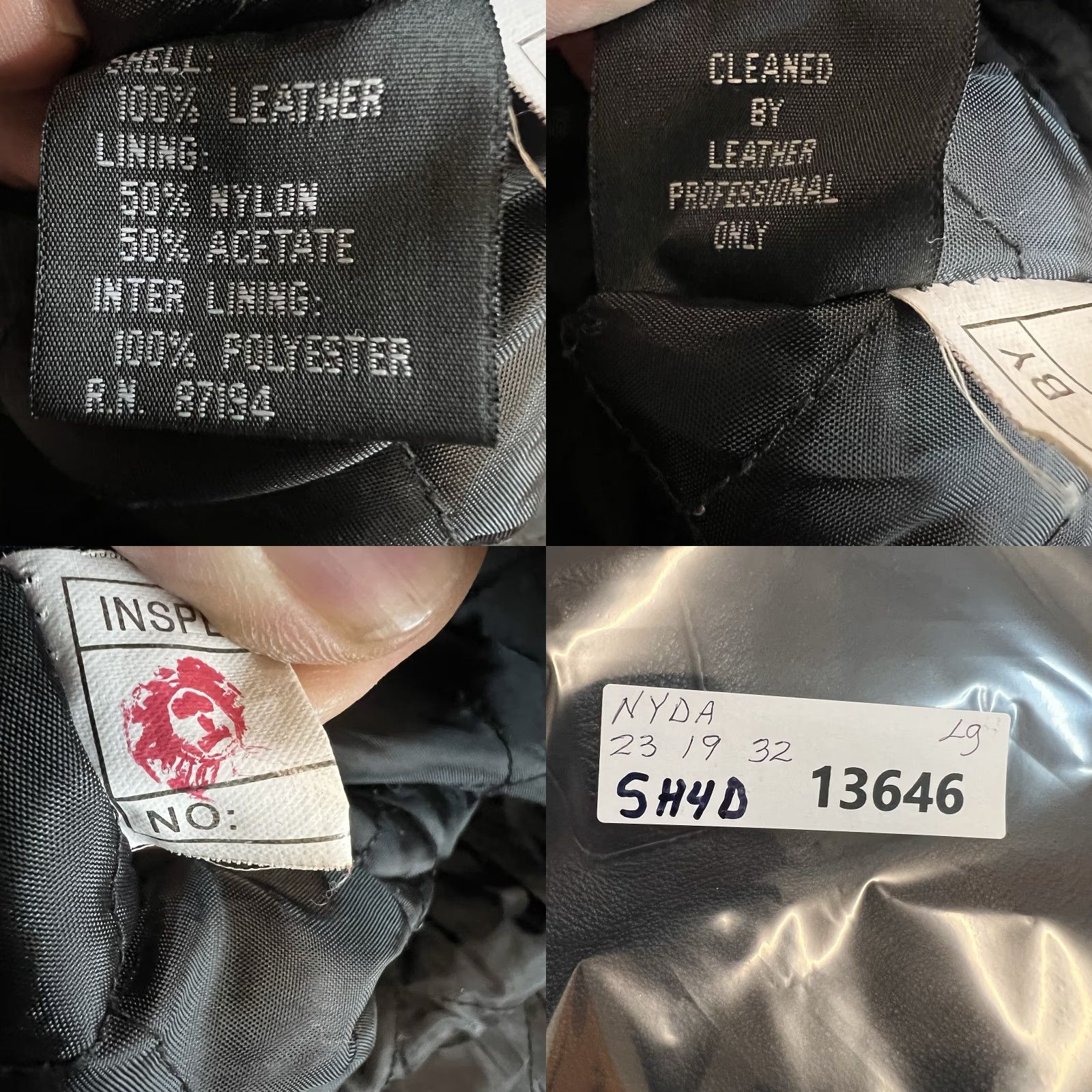 Sea New York VINTAGE New York 90s NY Direct Action Leather Jacket Womens L Black Size L / US 10 / IT 46 - 8 Thumbnail