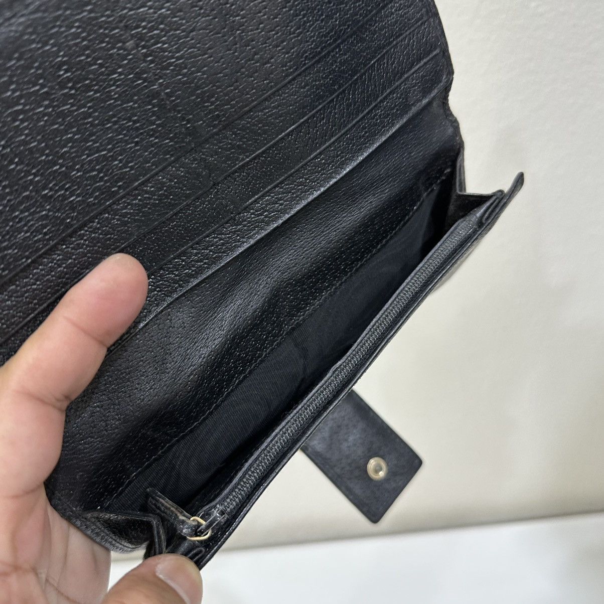 Gucci ‼️LASTDROP‼️ AUTHENTIC GUCCI GG CANVAS LONG WALLET Size ONE SIZE - 9 Thumbnail