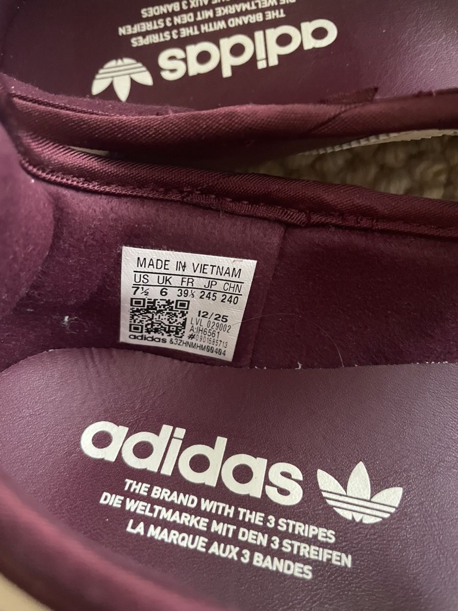Adidas ✨Adidas Samba Jane Burgundy womens size 7.5 Size US 7.5 / IT 37.5 - 5 Thumbnail