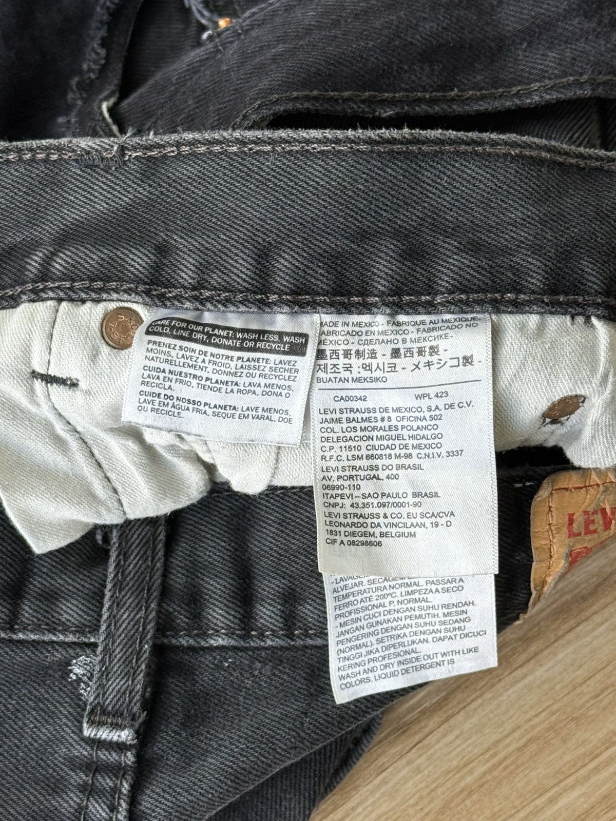 RRR-123 RIVINGTON ROI REBIS - He Rose Denim Size US 31 - 6 Thumbnail