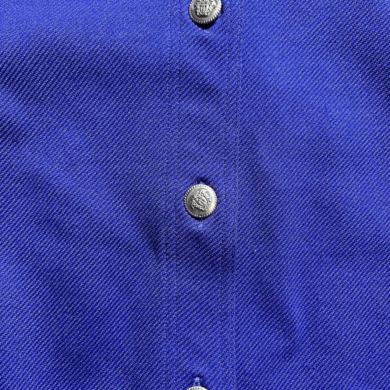 Versace × Versace Jeans Couture × Versus Versace Jeans Couture Blue Shirt Size M / US 6-8 / IT 42-44 - 5 Thumbnail