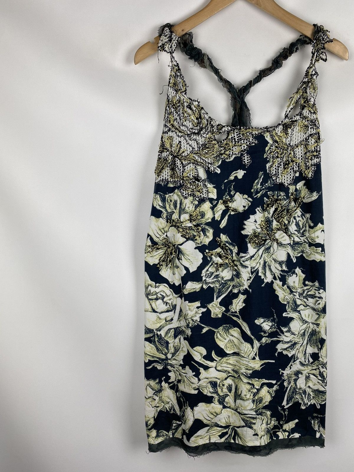 Designer Save The Queen ladies overprinted Y2K sleeveless dress Size XL / US 12-14 / IT 48-50 - 2 Thumbnail