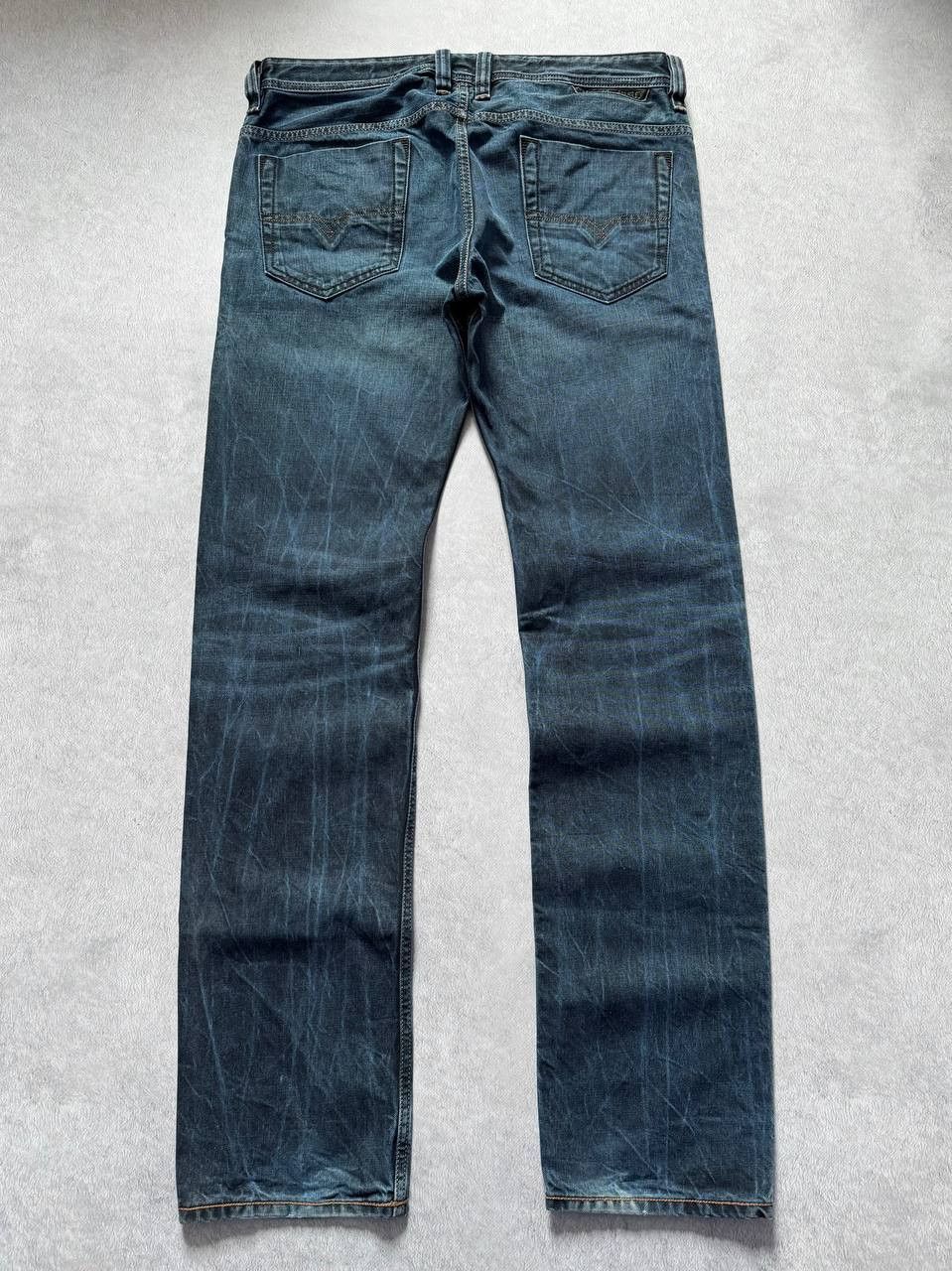 Diesel Diesel Safado 0823l Washed Dark Blue Denim Jeans Size US 32 / EU 48 - 2 Thumbnail
