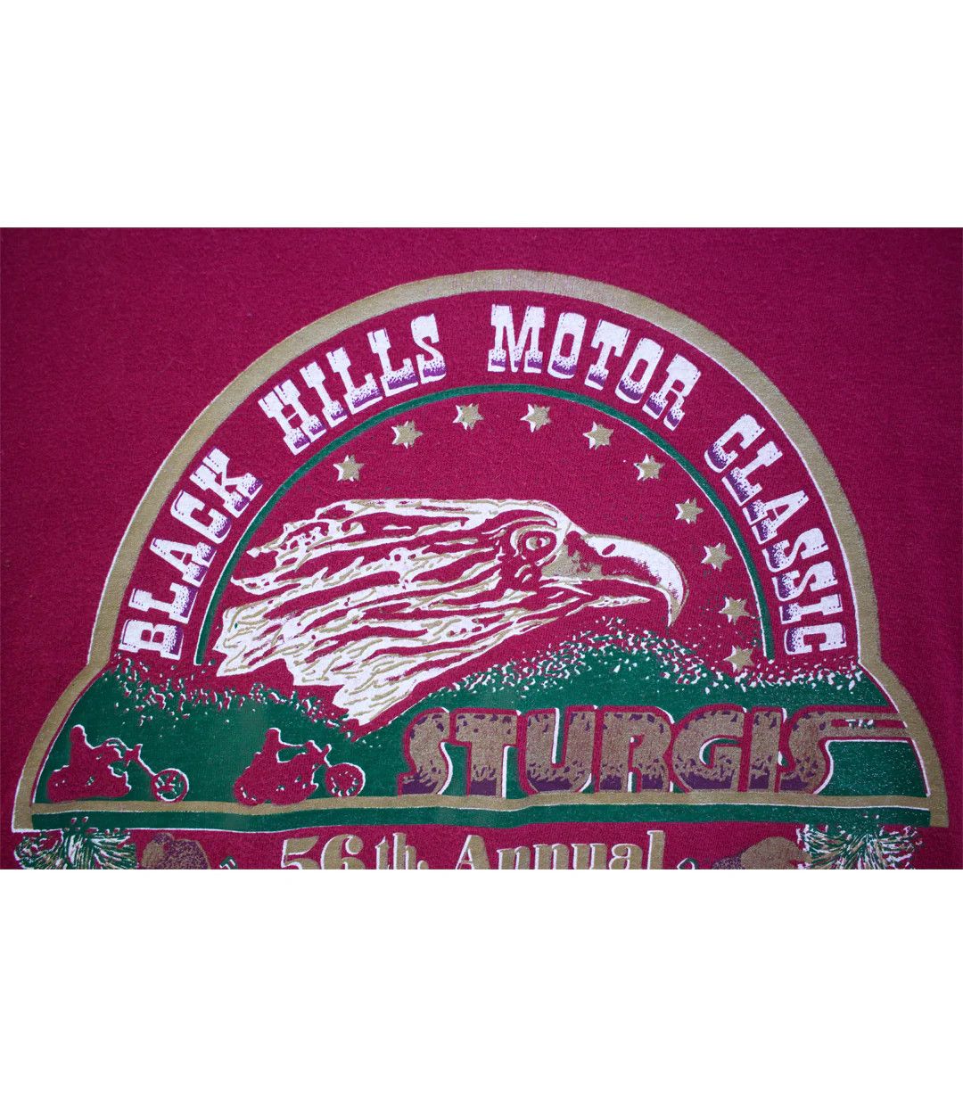 Vintage 1996 Vintage Sturgis Motorcycle Rally T-Shirt Size US L / EU 52-54 / 3 - 5 Thumbnail