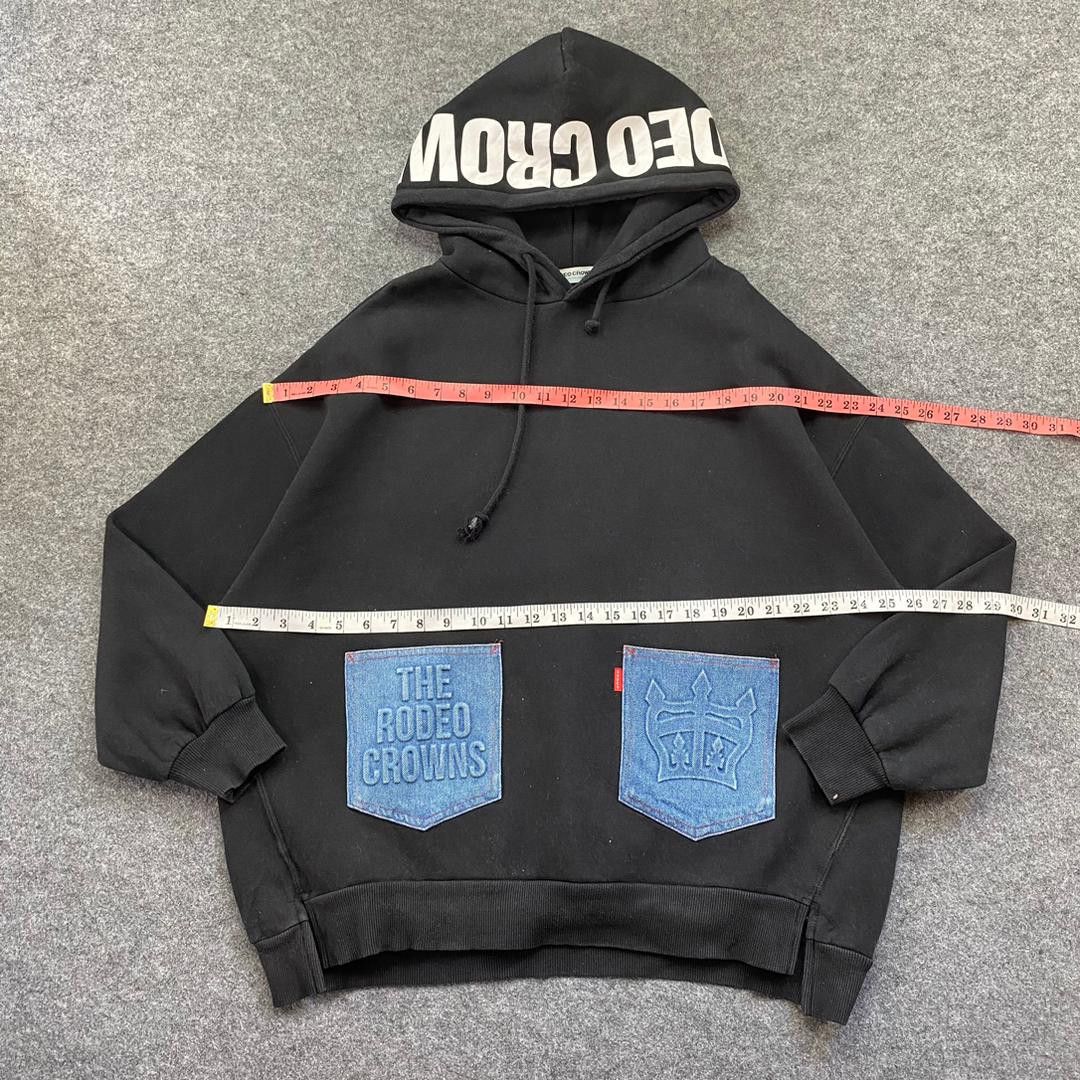Japanese Brand Vintage Rodeo Crowns Hoodies Size US XL / EU 56 / 4 - 5 Thumbnail