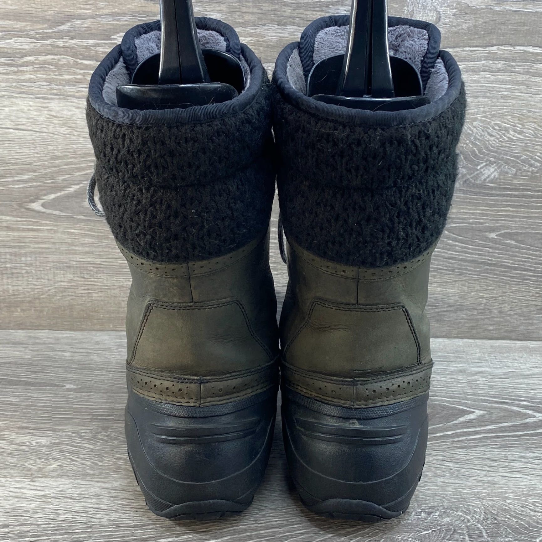 The North Face NORTH FACE Shellista II Waterproof Mid Boots Faux Fur 8.5 Black Leather Rubber Women Size US 7 / IT 37 - 6 Thumbnail
