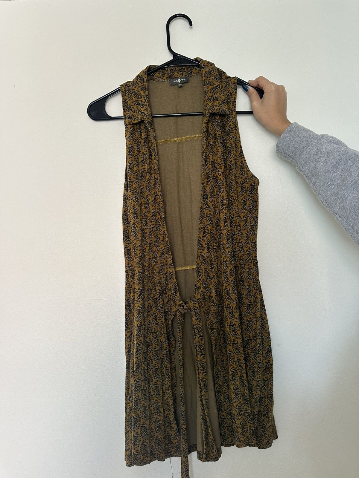 Other Mustard and Black Y2K Cotton Blouse Size S / US 4 / IT 40 - 1 Thumbnail