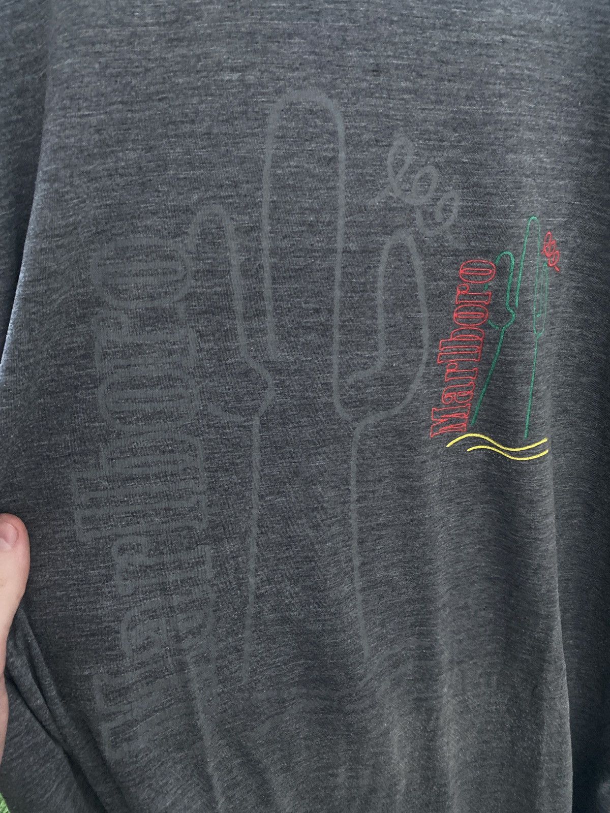 Marlboro Marlboro vintage cactus cigarettes ultra rare tee 90s Size US XL / EU 56 / 4 - 4 Thumbnail