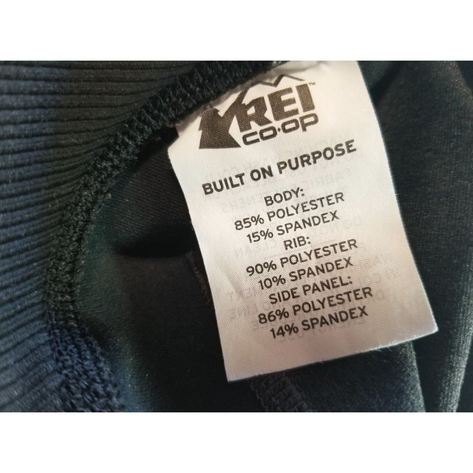 Vintage REI Womens Black Leggings Outdoor Hiking Size M Compression Activewear Leggings Women Mens? Size 32" / US 10 / IT 46 - 7 Thumbnail