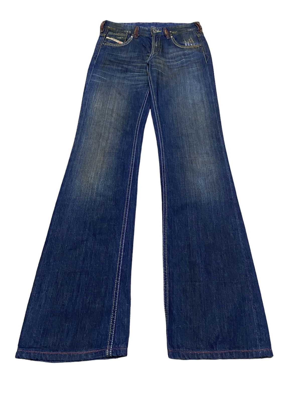 Rare Design Vintage Brand Diesel Flared Jeans 1990s