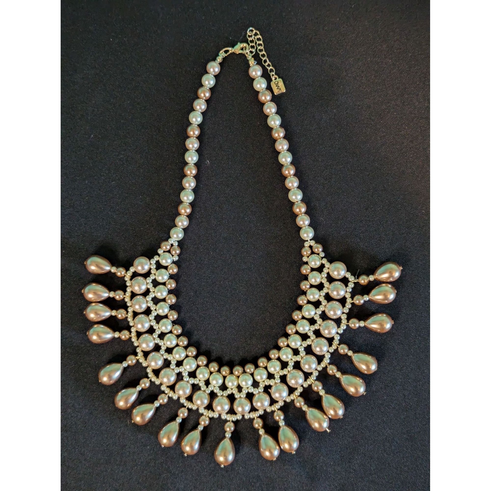 Chaps Chaps Fashion Jewelry Pearl Style Necklace Size ONE SIZE - 4 Thumbnail
