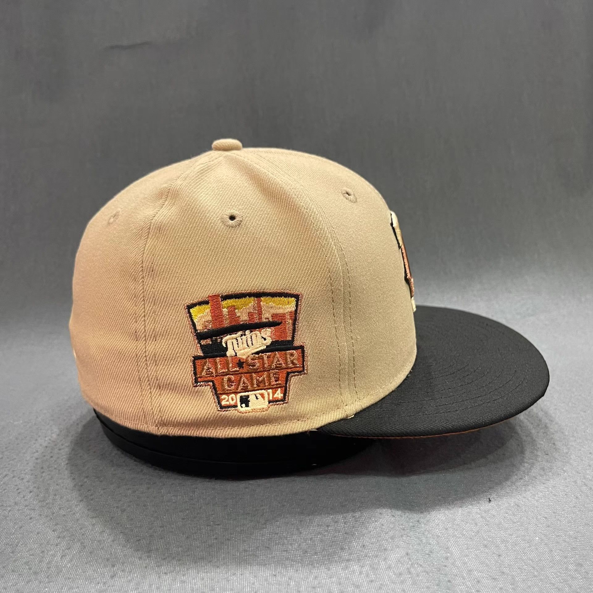 New Era New Era Flat Brim Fitted Cap Q5 Size ONE SIZE - 3 Thumbnail