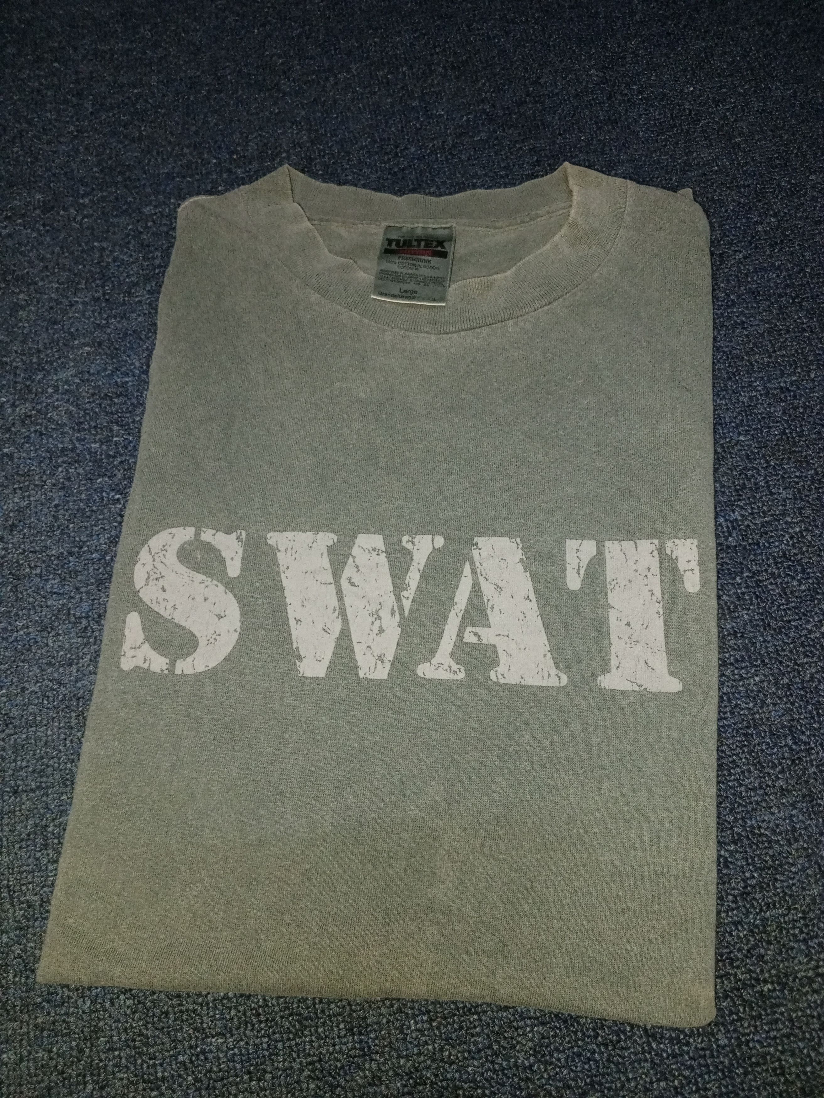 Tultex Y2K VTG SWAT BY TULTEX Size US L / EU 52-54 / 3 - 1 Thumbnail