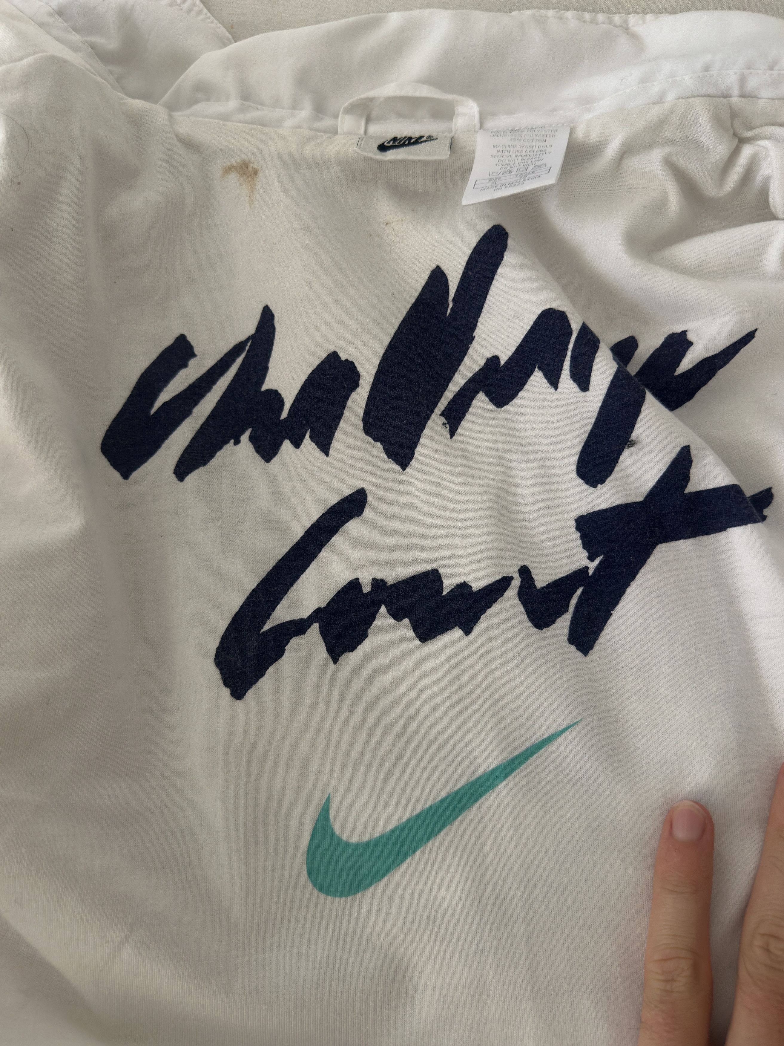 Nike Nike Challenge Court Agassi Era Jacket Size XL 90s Archive Size US XL / EU 56 / 4 - 13 Thumbnail