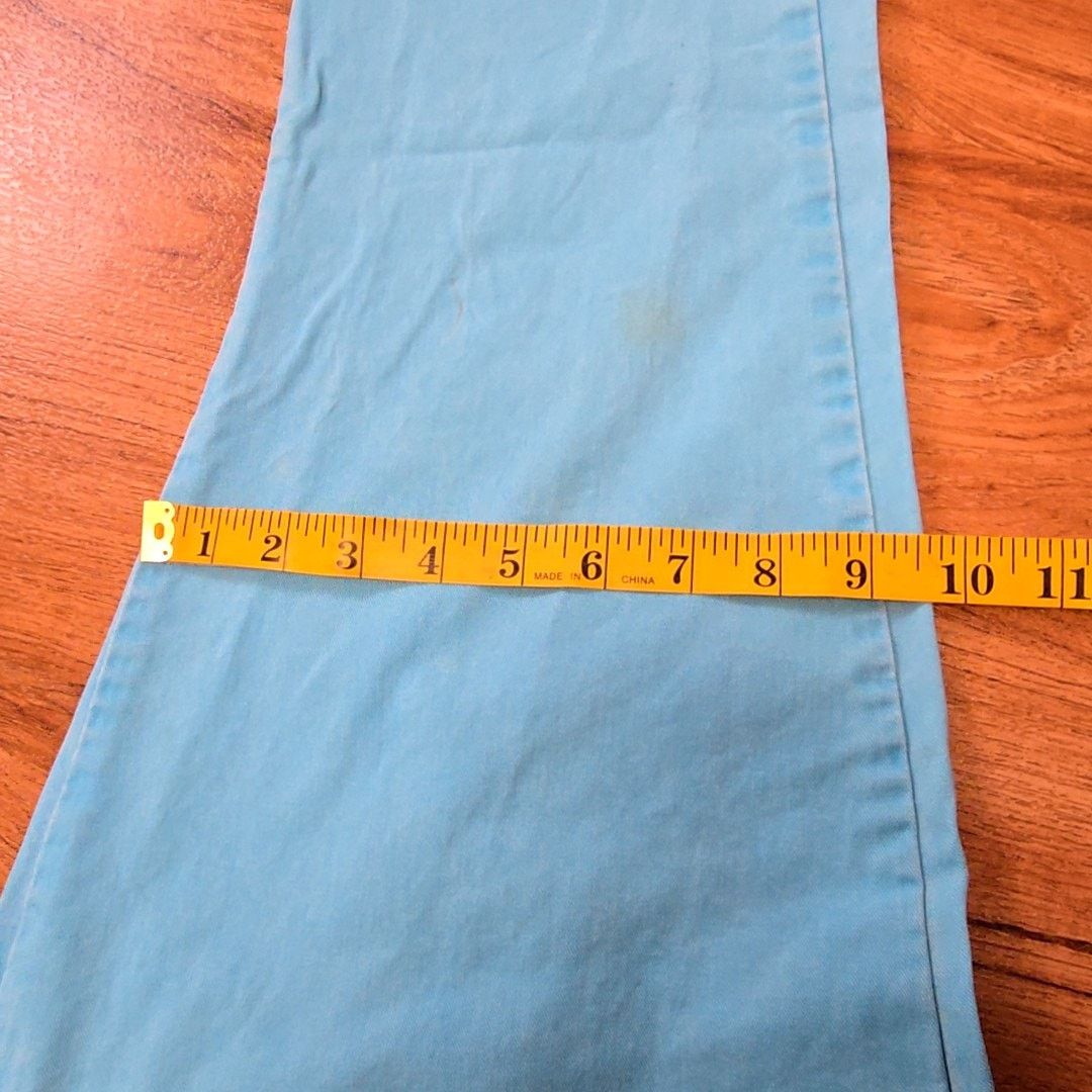 Hollister Hollister Blue Chino Pants Classic Fit 32x34 Mens Casual Size US 32 / EU 48 - 21 Thumbnail