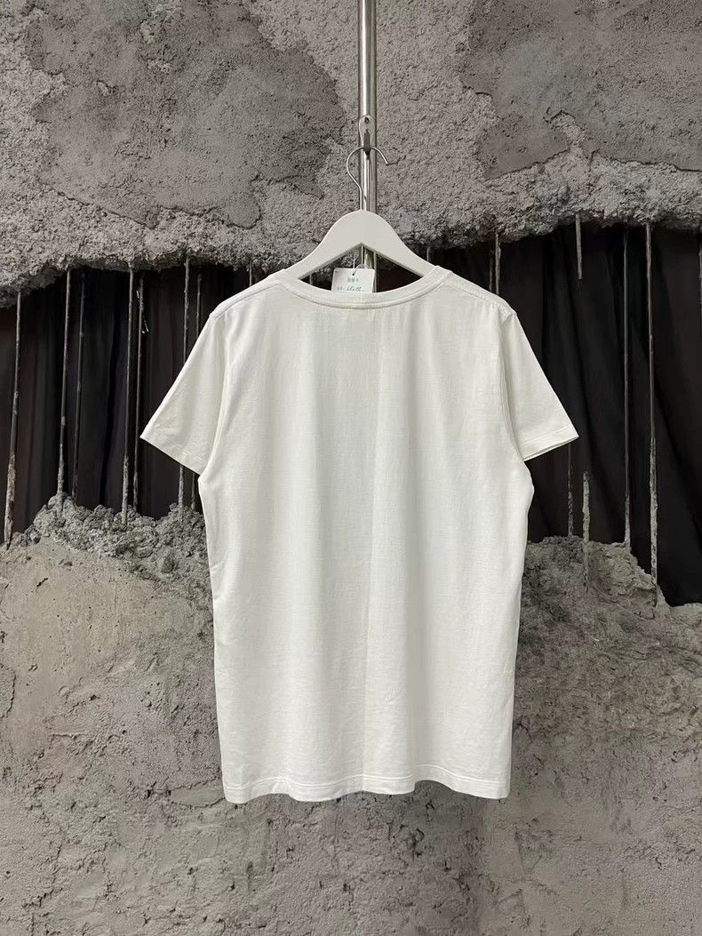 Celine Celine Short Sleeve TShirt with Gold Details Size US M / EU 48-50 / 2 - 2 Thumbnail
