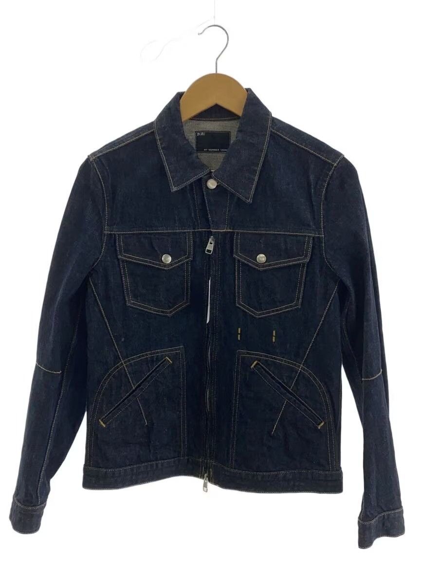 Number (N)ine Zip Denim Jacket Size US M / EU 48-50 / 2 - 1 Thumbnail