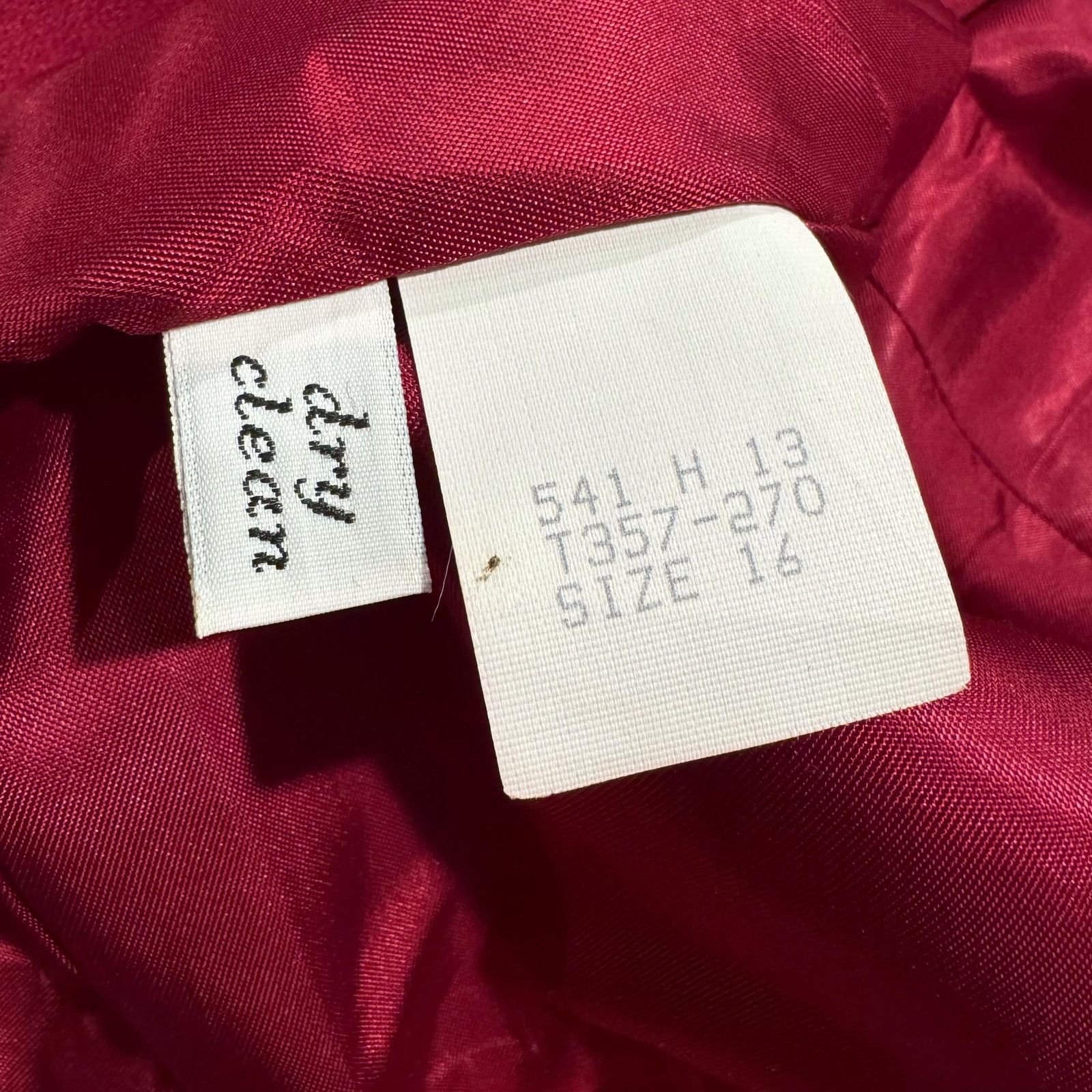 Pendleton Vintage Pendleton Jacket Blazer Wool Minimalist 90s Red 16 Size XXL / US 16-18 / IT 52-54 - 5 Thumbnail
