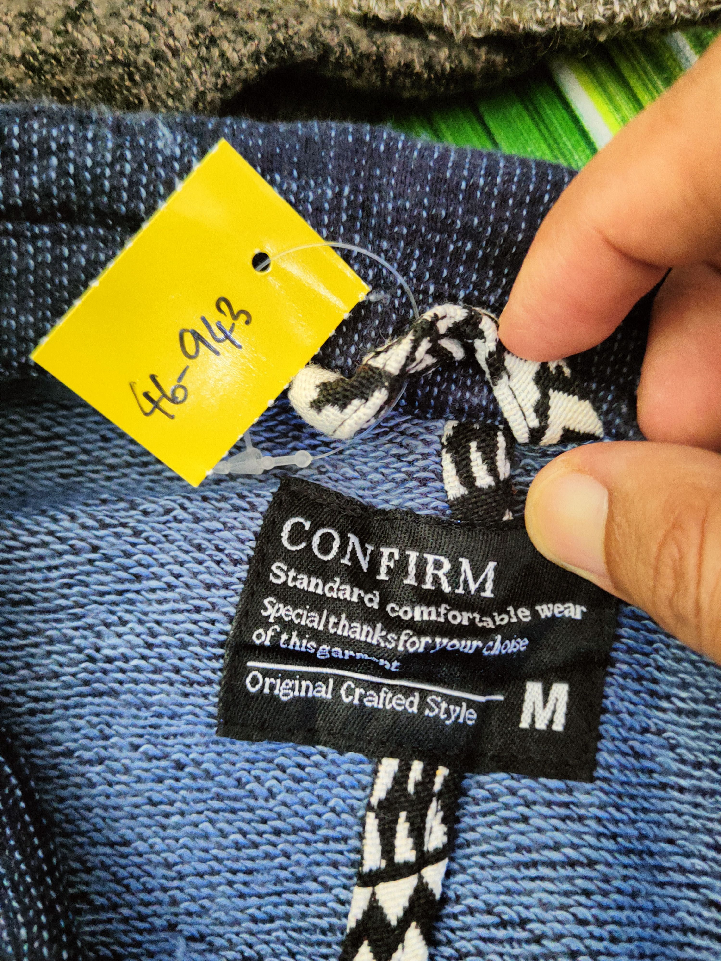 Japanese Brand DL Confirm Blue Knitwear Blazers #46-943 Size US M / EU 48-50 / 2 - 12 Thumbnail