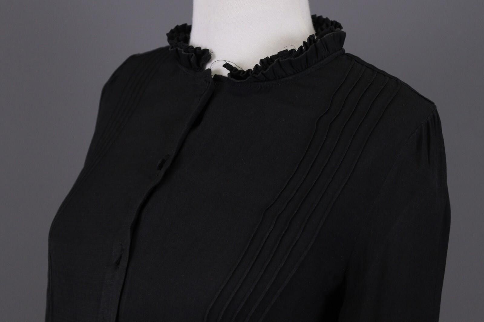 Zadig & Voltaire Zadig & Voltaire Black Button Down Top Shirt Blouse Size M / US 6-8 / IT 42-44 - 9 Thumbnail