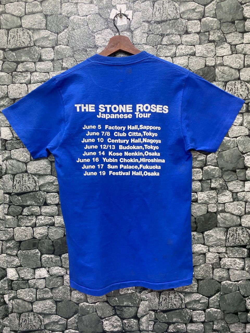 Band Tees Vintage 90s The Stone Roses Japanese Tour Tshirt Size US S / EU 44-46 / 1 - 2 Thumbnail