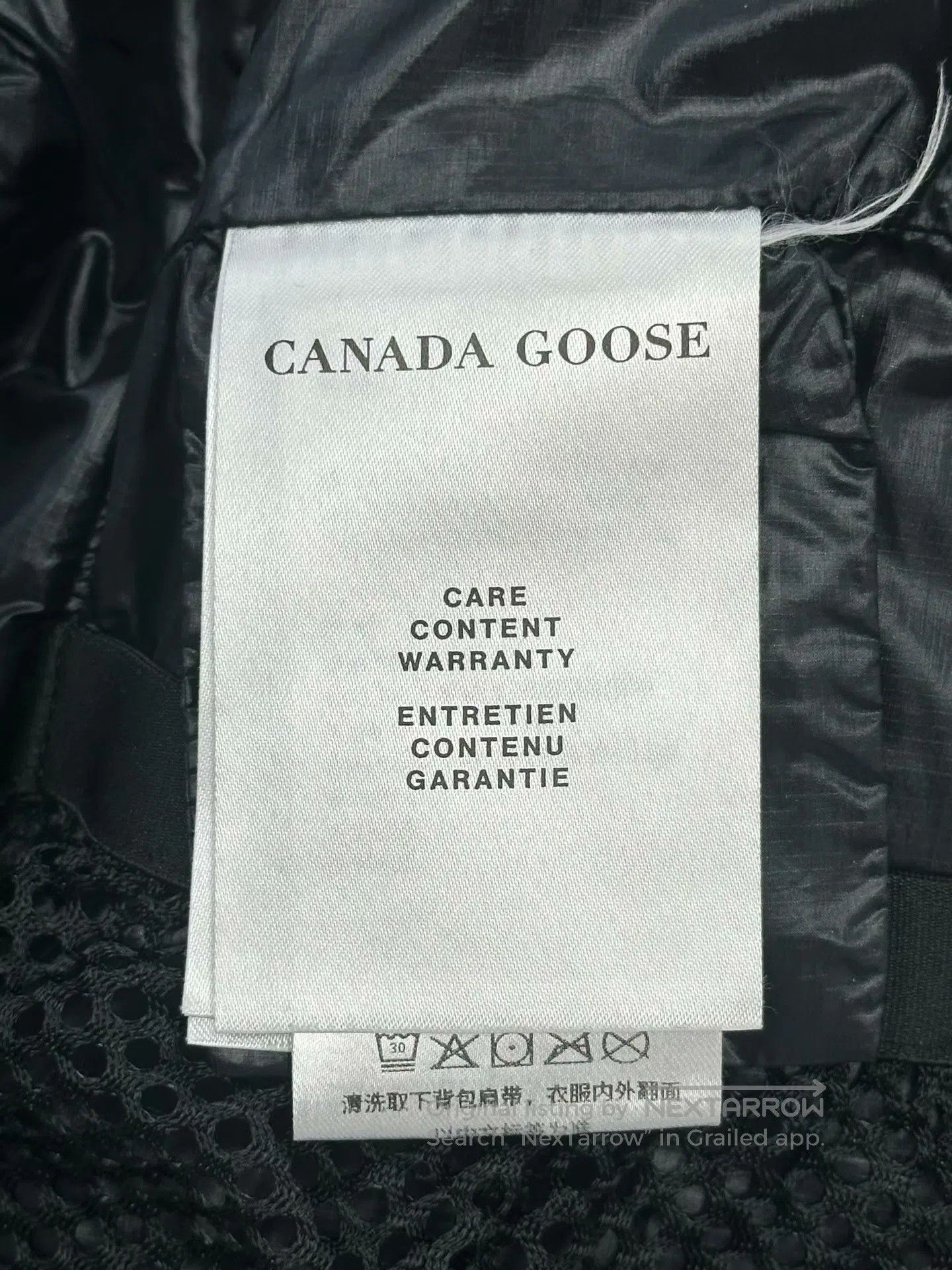 Canada Goose Canada Goose Black Zip-up Hooded Black Label Logo Down Jac Size US S / EU 44-46 / 1 - 4 Thumbnail