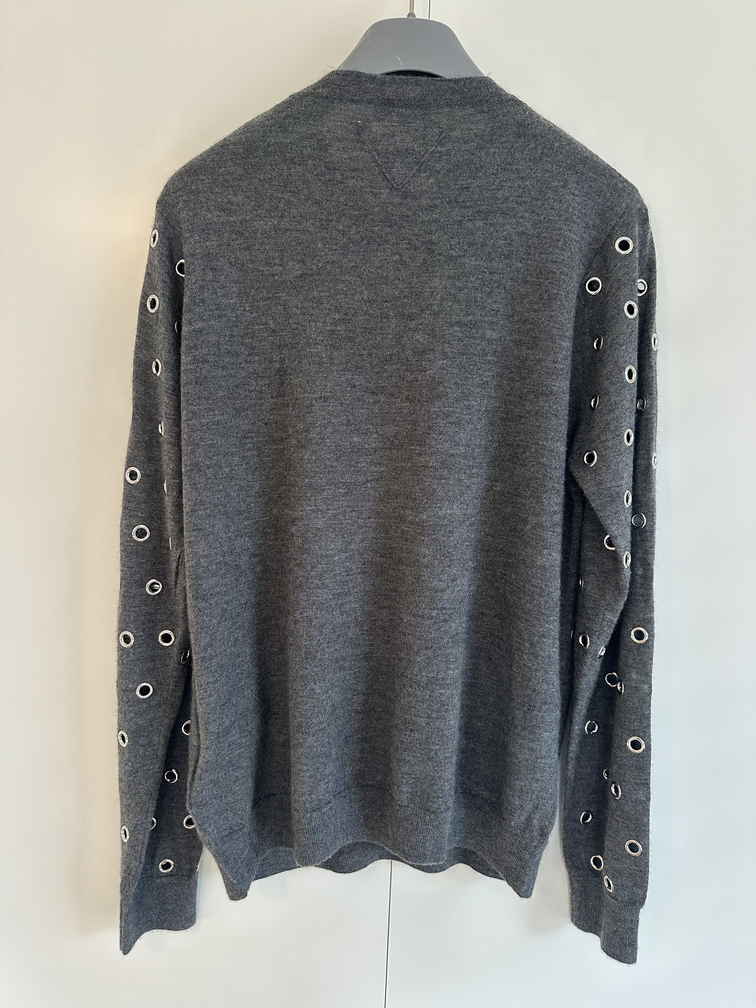 Prada × Raf Simons PRADA RUNWAY SWEATER SS24 Size US S / EU 44-46 / 1 - 3 Thumbnail