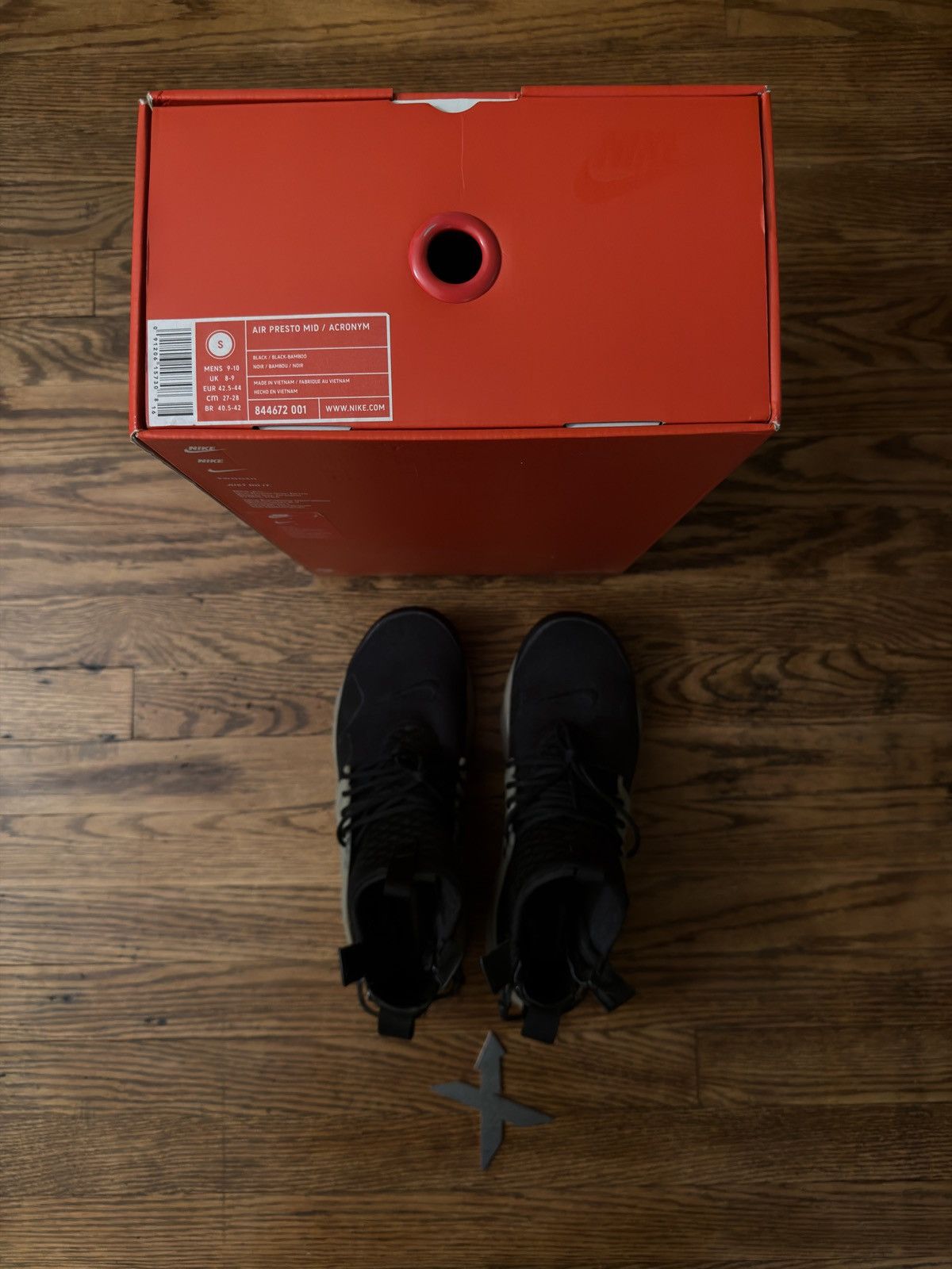 Acronym × Nike Acronym x Nike Bamboo Presto Mid Size US 9.5 / EU 42-43 - 1 Thumbnail