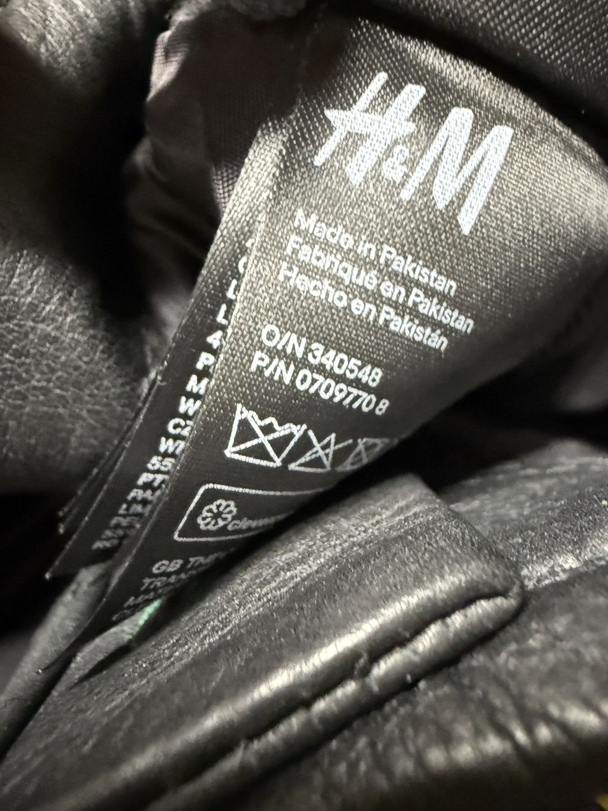 H&M × Moschino H&M x Moschino By jeremy Scott Leather Biker Pants Size US 29 - 11 Thumbnail