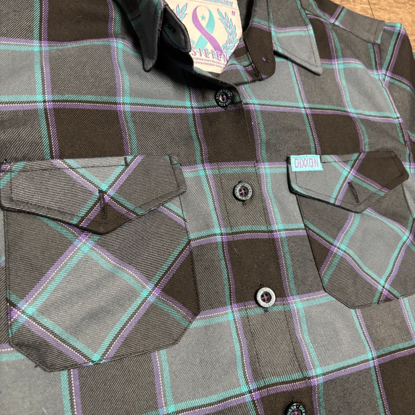 Dixxon Dixxon Resilience Flannel Button Shirt Sz S Women Size S / US 4 / IT 40 - 2 Thumbnail
