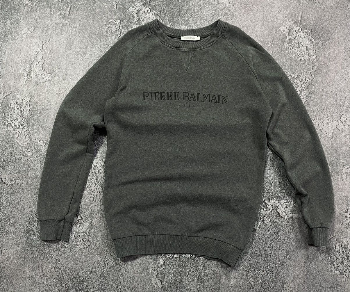 Pierre Balmain Pierre Balmain Paris Luxury Men’s Sweatshirt Size M Size US M / EU 48-50 / 2 - 1 Thumbnail