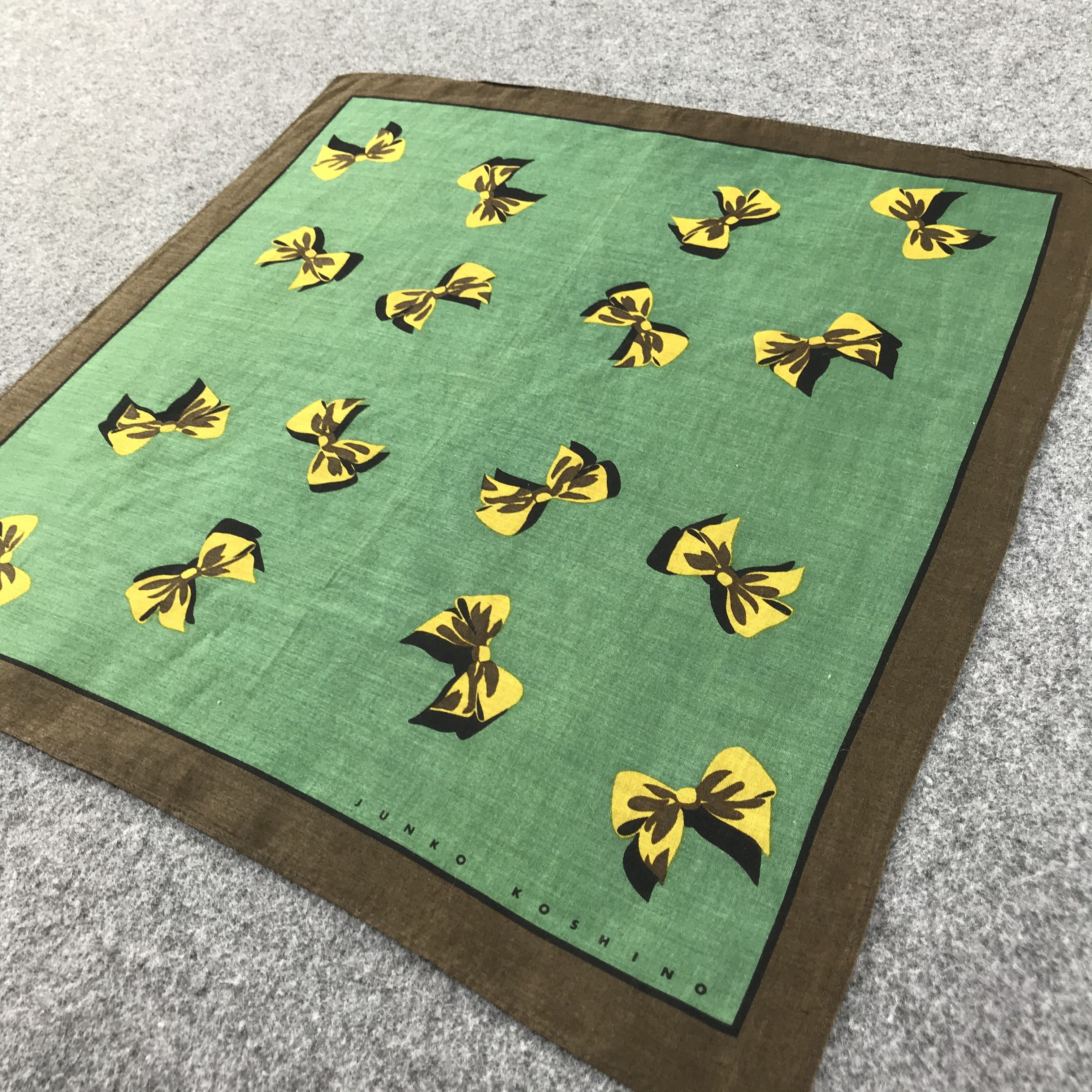 Mr. Junko Junko Koshino Ribbons Handkerchief Neckerchief Bandana H143 Size ONE SIZE - 5 Thumbnail