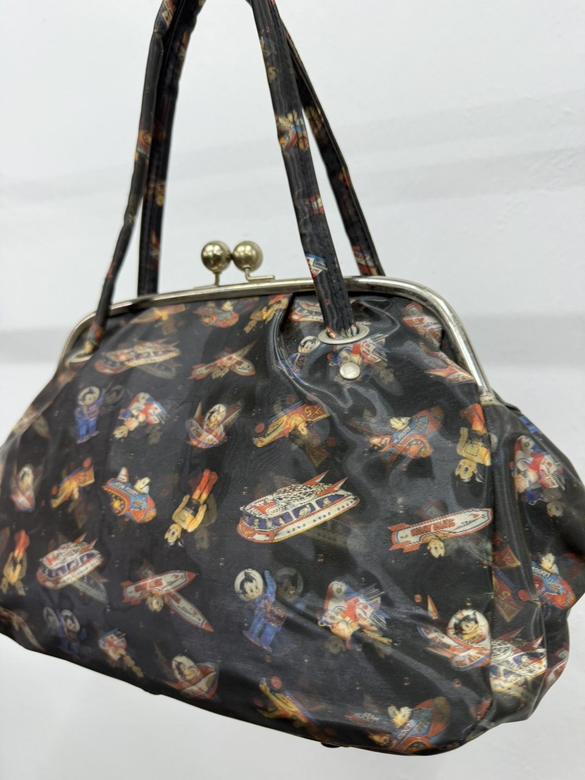 Anime Vintage 90s Astro Boy 3D Holographic Monogram Handbag Size ONE SIZE - 7 Thumbnail