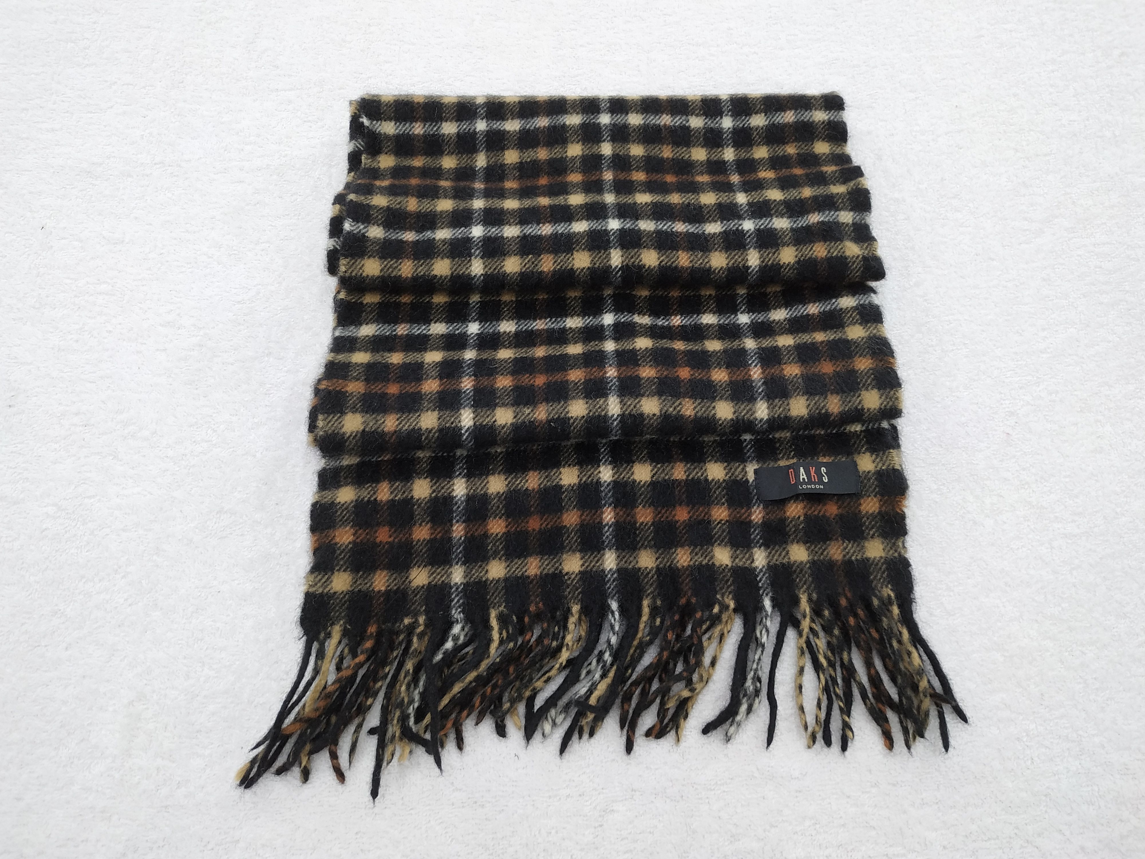 DAKS Vintage Daks Scarf/Muffler/Neckwear MF053 Size ONE SIZE - 2 Thumbnail