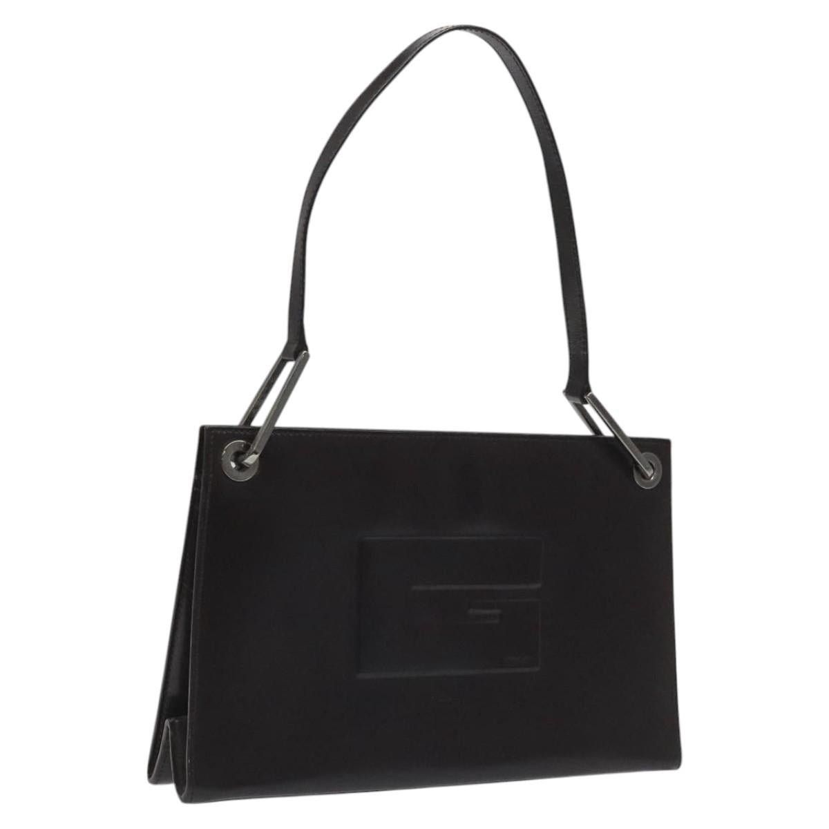 Gucci Shoulder Bag Patent Leather Brown 001 001, Women's