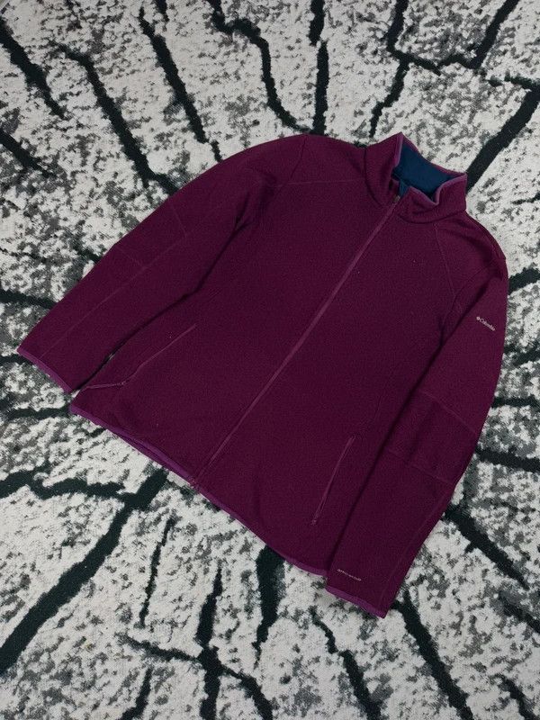 Columbia Columbia fleece zip purple logo outdoor XL Size XL / US 12-14 / IT 48-50 - 2 Thumbnail