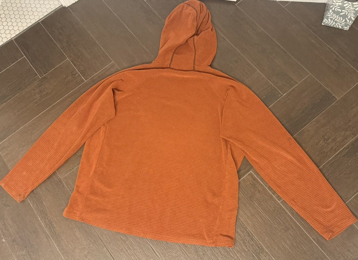 Melanzana Melanzana Men's XXL Micro Grid Hoodie Pumpkin Size US XXL / EU 58 / 5 - 2 Thumbnail