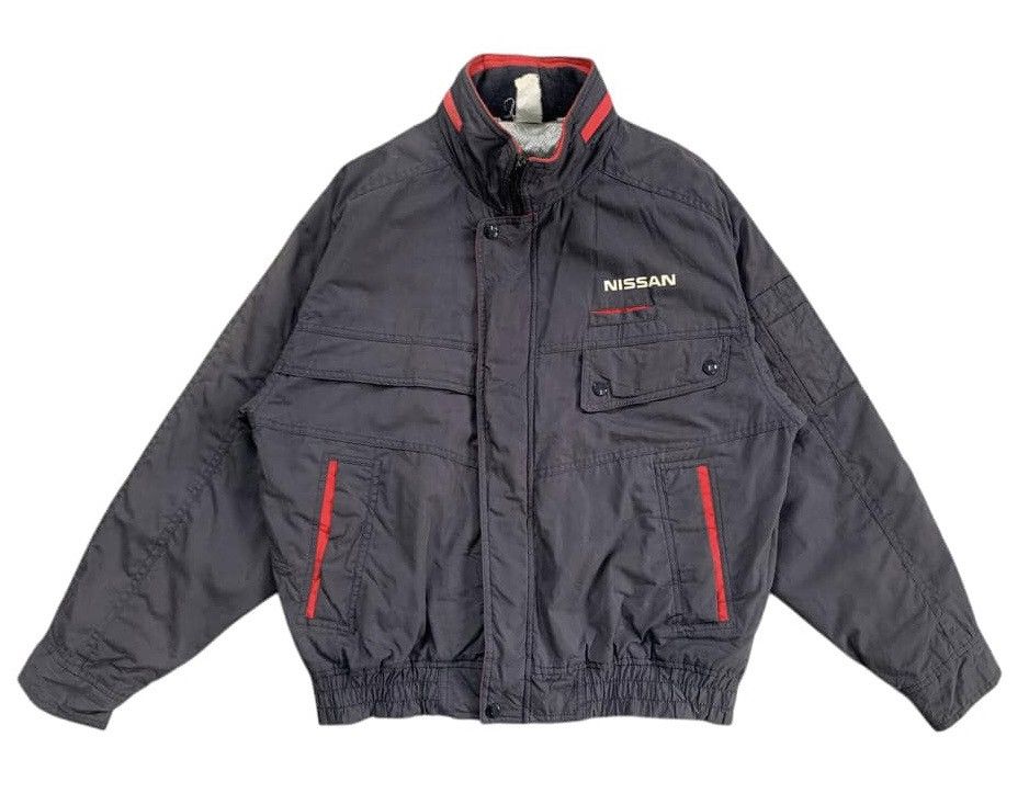 Japanese Brand × Vintage Vtg Sunfaded Nissan Jacket Size US L / EU 52-54 / 3 - 1 Thumbnail