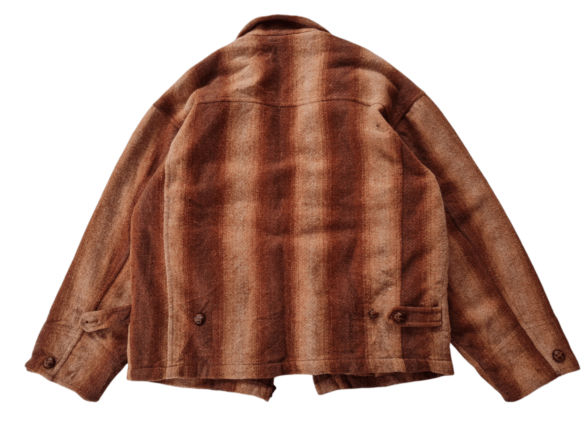 Japanese Brand × Vintage Vintage Mens Wool Jacket Artisanat Size US L / EU 52-54 / 3 - 3 Thumbnail
