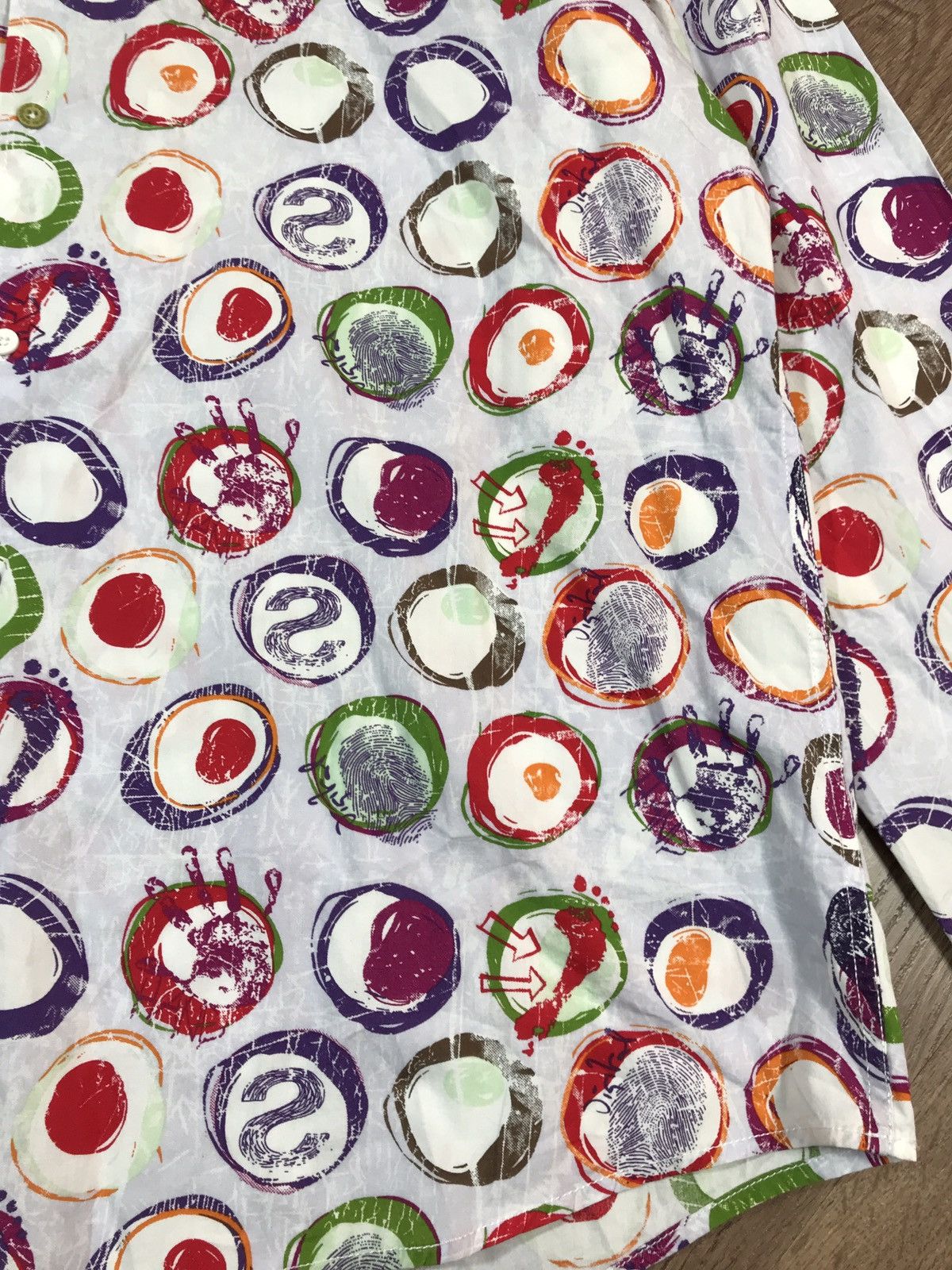 Desigual × Vintage Vintage Desigual Shirt Buttons Up 3XL Size US XXL / EU 58 / 5 - 5 Thumbnail