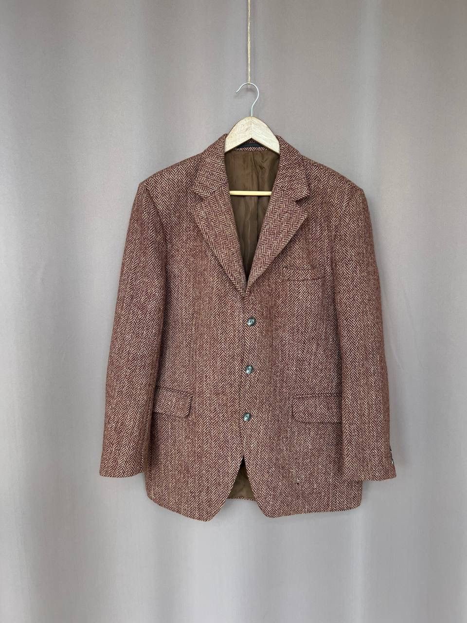 Harris Tweed Harris Tweed Wentex Modell Mens Size M/L Vintage Blazer Size 42R - 1 Thumbnail