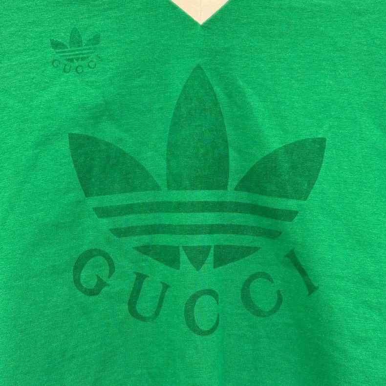 Gucci Gucci Co-branded green slim short sleeves 2502-Nextarrow Size US XS / EU 42 / 0 - 6 Thumbnail