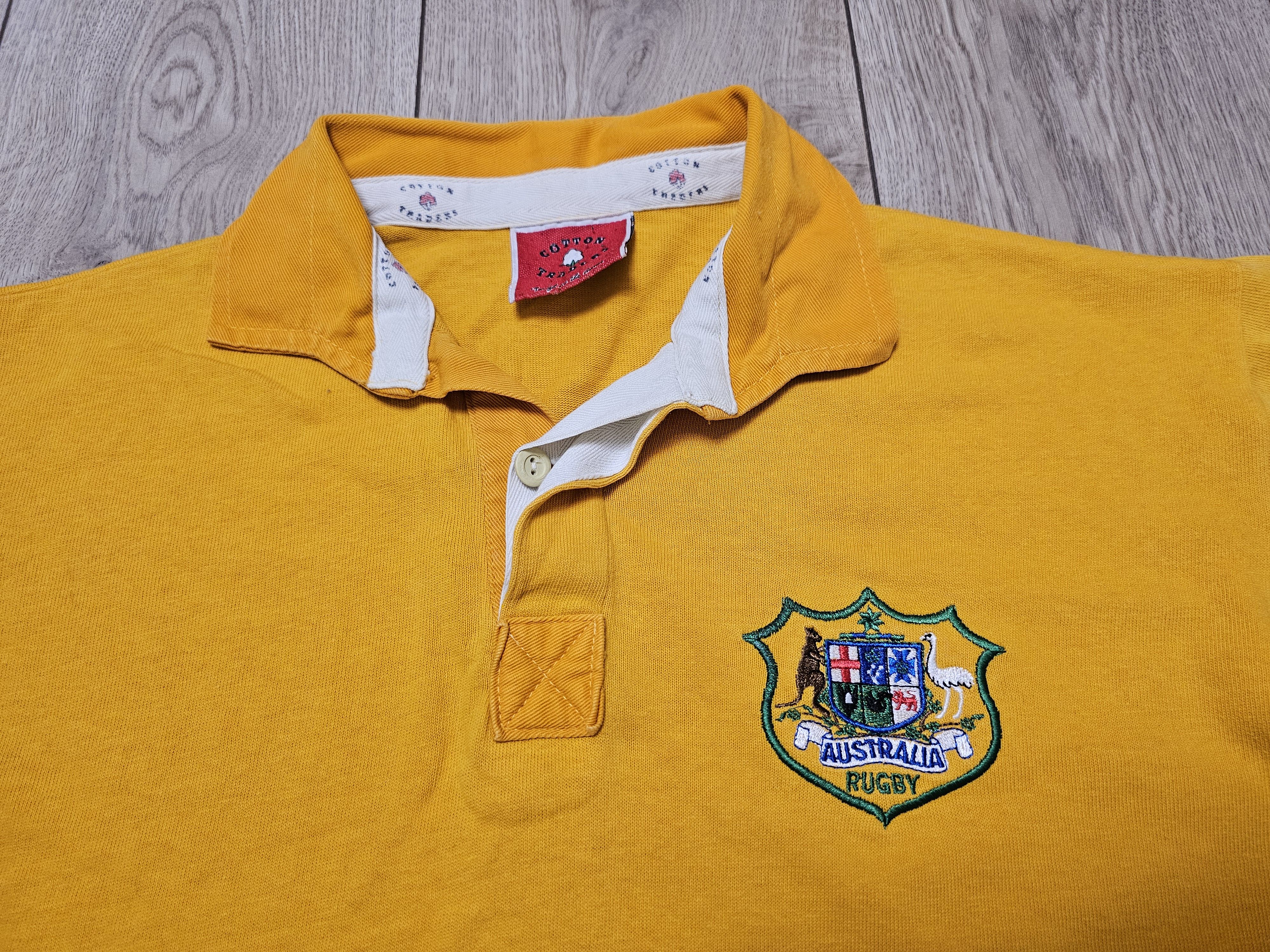 Cotton Traders × Vintage AUSTRALIA RUGBY JERSEY VINTAGE 90s AUSTRALIA RUGBY JERSEY Size US L / EU 52-54 / 3 - 3 Thumbnail