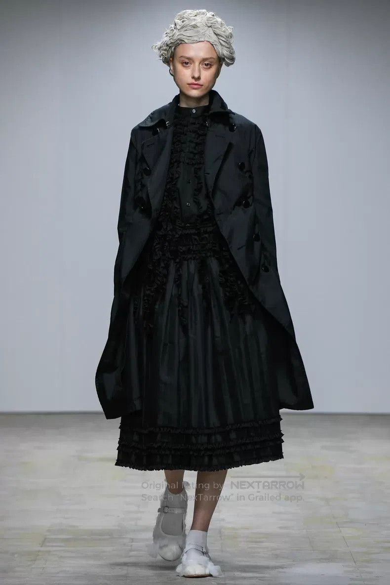 Comme des Garcons Comme Des Garcons size M Lace Pleated Skirt Size 22" - 8 Thumbnail