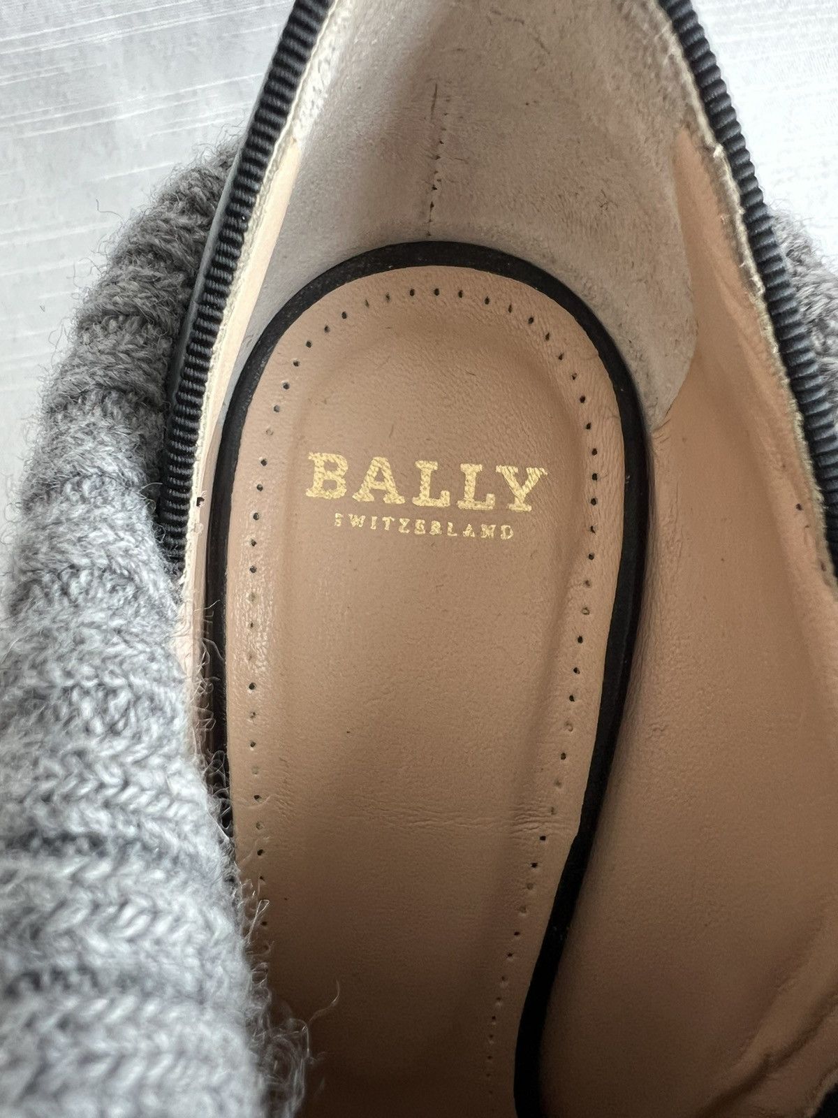 Bally Bally Leather Wool Women's Boots Black Size US 7 EU 37 1/2 Size US 7 / IT 37 - 10 Thumbnail