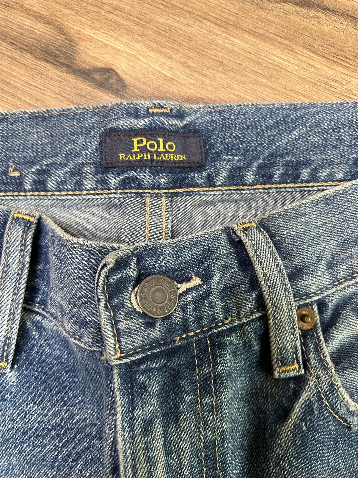 Polo Ralph Lauren Polo Ralph Lauren Distressed Jeans Size US 30 / EU 46 - 8 Thumbnail
